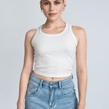 Crop Top Weiß