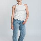 Tanktop Cutout Weiß