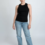 Tanktop Cutout Schwarz