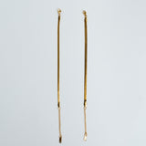 Armband Minimalistisch Schlangenglieder 3 mm Gold ohne Model