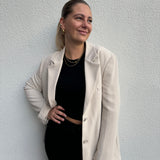 Oversized Blazer Beige