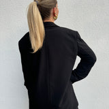 Oversized Blazer in Schwarz