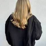 Bomberjacke Oversized Schwarz